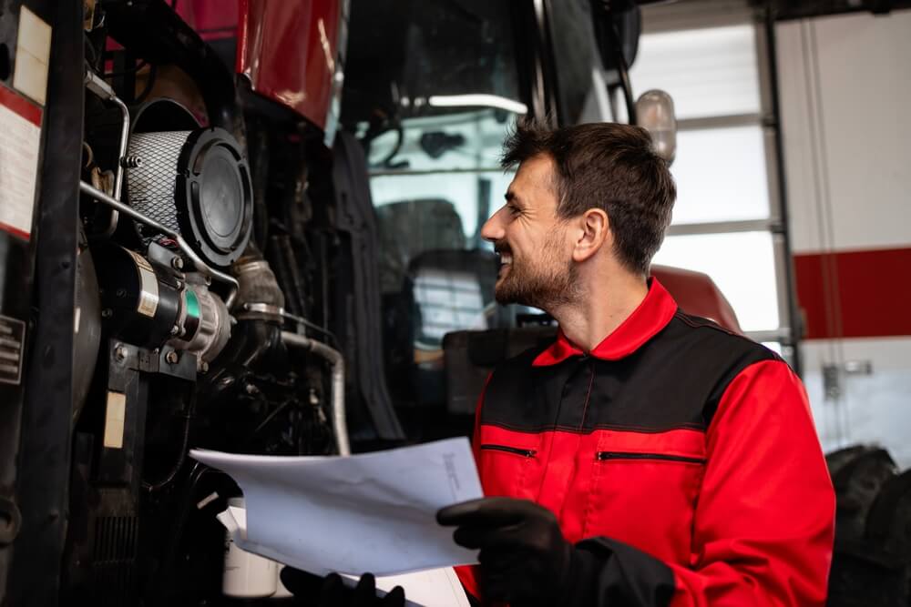 stacja kontroli opryskiwaczy